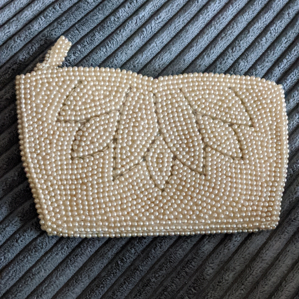 Elegant Beaded Clutch